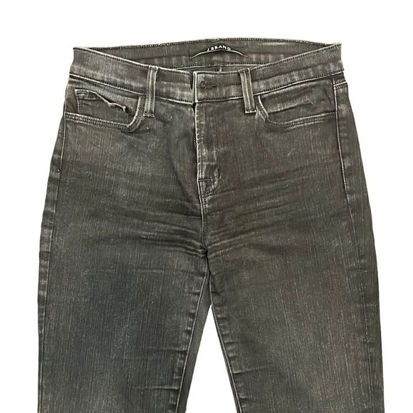 J Brand Vanity Skinny Black Jeans, Size 28 - Picture 2 of 11